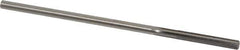 Interstate - #1 High Speed Steel Chucking Reamer - Straight Flute, 0.2173" Straight Shank, 1-1/2" Flute Length, 6" OAL - USA Tool & Supply