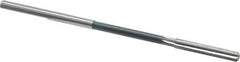 Interstate - #8 High Speed Steel Chucking Reamer - Straight Flute, 0.1895" Straight Shank, 1-1/4" Flute Length, 5" OAL - USA Tool & Supply