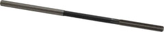 Interstate - #9 High Speed Steel Chucking Reamer - Straight Flute, 0.1895" Straight Shank, 1-1/4" Flute Length, 5" OAL - USA Tool & Supply