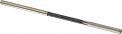 Interstate - #10 High Speed Steel Chucking Reamer - Straight Flute, 0.186" Straight Shank, 1-1/4" Flute Length, 5" OAL - USA Tool & Supply