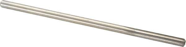 Interstate - #12 High Speed Steel Chucking Reamer - Straight Flute, 0.1805" Straight Shank, 1-1/8" Flute Length, 4-1/2" OAL - USA Tool & Supply