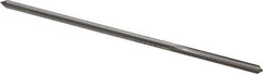 Interstate - #32 High Speed Steel 4 Flute Chucking Reamer - Straight Flute, 0.112" Straight Shank, 7/8" Flute Length, 3-1/2" OAL - USA Tool & Supply