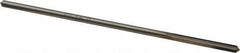 Interstate - #34 High Speed Steel 4 Flute Chucking Reamer - Straight Flute, 0.1055" Straight Shank, 7/8" Flute Length, 3-1/2" OAL - USA Tool & Supply