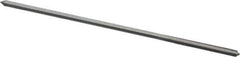 Interstate - #40 High Speed Steel 4 Flute Chucking Reamer - Straight Flute, 0.0928" Straight Shank, 7/8" Flute Length, 3-1/2" OAL - USA Tool & Supply