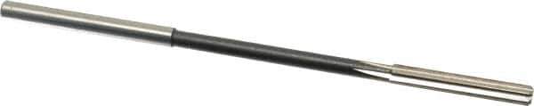 Interstate - Letter A High Speed Steel Chucking Reamer - Straight Flute, 0.2265" Straight Shank, 1-1/2" Flute Length, 6" OAL - USA Tool & Supply