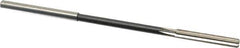Interstate - Letter A High Speed Steel Chucking Reamer - Straight Flute, 0.2265" Straight Shank, 1-1/2" Flute Length, 6" OAL - USA Tool & Supply