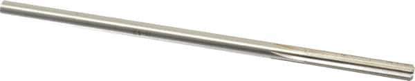 Interstate - Letter C High Speed Steel Chucking Reamer - Straight Flute, 0.2329" Straight Shank, 1-1/2" Flute Length, 6" OAL - USA Tool & Supply
