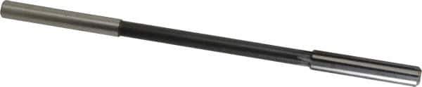Interstate - Letter S High Speed Steel Chucking Reamer - Straight Flute, 0.3105" Straight Shank, 1-3/4" Flute Length, 7" OAL - USA Tool & Supply