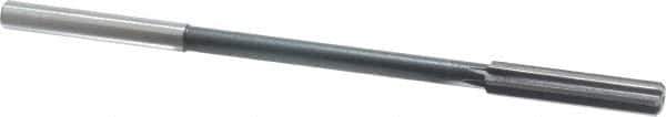 Interstate - Letter T High Speed Steel Chucking Reamer - Straight Flute, 0.3105" Straight Shank, 1-3/4" Flute Length, 7" OAL - USA Tool & Supply