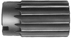 Made in USA - 2-1/2" Reamer Diam, Straight Flute Shell Reamer - USA Tool & Supply