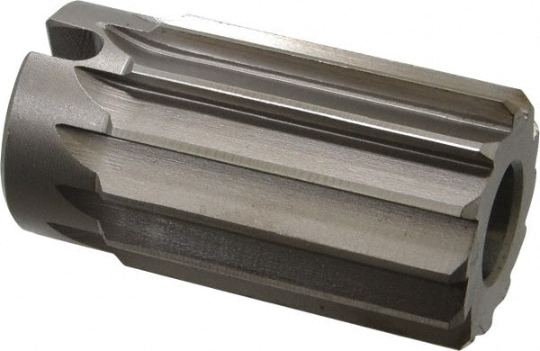 Interstate - 1-5/8" Reamer Diam, Straight Flute Shell Reamer - USA Tool & Supply