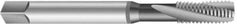 Emuge - 7/16-20 UNF 3 Flute 2B Modified Bottoming Spiral Flute Tap - Cobalt, Bright Finish, 3.937" OAL, Right Hand Flute, Right Hand Thread, Series Rekord D-VA - USA Tool & Supply