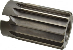 Interstate - 2-1/4" Reamer Diam, Straight Flute Shell Reamer - USA Tool & Supply