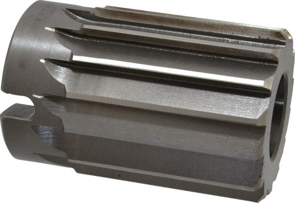 Interstate - 2-1/2" Reamer Diam, Straight Flute Shell Reamer - USA Tool & Supply