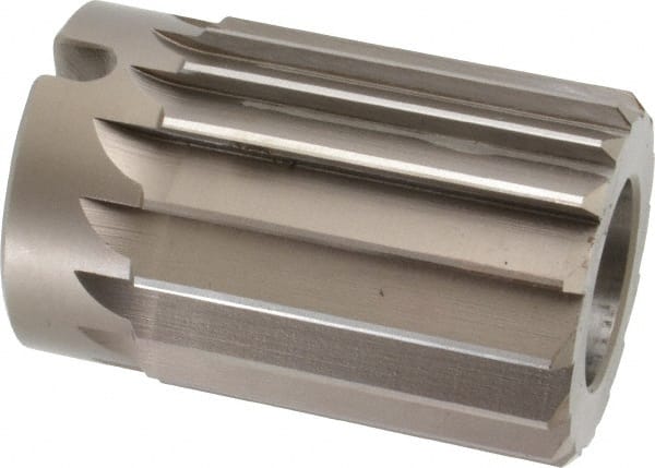 Interstate - 2-5/8" Reamer Diam, Straight Flute Shell Reamer - USA Tool & Supply