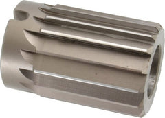 Interstate - 2-5/8" Reamer Diam, Straight Flute Shell Reamer - USA Tool & Supply