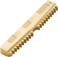 Seco - 11.5 TPI, External Thread, NPTF Standard, R396.19 F30M Grade Thread Mill Insert - Carbide, TiAlN/TiN Coating - USA Tool & Supply