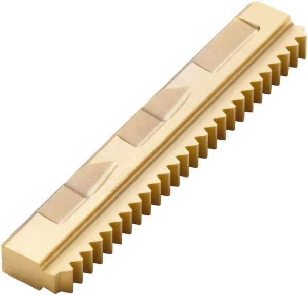 Seco - 2 TPI, External Thread, ISO Standard, 396.19 F30M Grade Thread Mill Insert - Carbide, TiAlN/TiN Coating - USA Tool & Supply