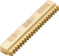 Seco - 14 TPI, Internal/External Thread, Whitworth Standard, 396.19 F30M Grade Thread Mill Insert - Carbide, TiAlN/TiN Coating - USA Tool & Supply