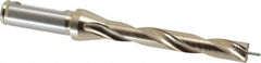 Seco - 12.5 to 12.99mm Diam, 7xD, 3.543" Max Depth, 5/8" Shank Diam, 3.976" Flute, 6.575" OAL, Replaceable Tip Drill - SD100 Insert, SD107 Toolholder, Series SD107 - USA Tool & Supply