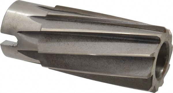 Made in USA - 1-1/8" Reamer Diam, Spiral Flute Shell Reamer - USA Tool & Supply