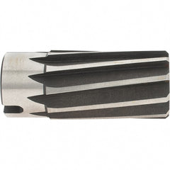 Made in USA - 1-3/16" Reamer Diam, Spiral Flute Shell Reamer - USA Tool & Supply