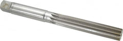 Made in USA - 1-1/8" Diam, Straight Shank, 5-13/16" Flute, Hand Reamer - USA Tool & Supply