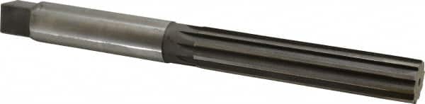 Made in USA - 1-3/16" Diam, Straight Shank, 6" Flute, Hand Reamer - USA Tool & Supply