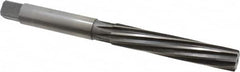 Made in USA - 3/4" Diam, Straight Shank, 4-3/16" Flute, Hand Reamer - USA Tool & Supply