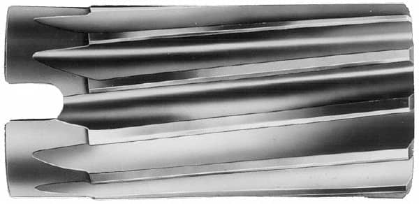 Interstate - 3-5/16" Reamer Diam, Spiral Flute Shell Reamer - USA Tool & Supply