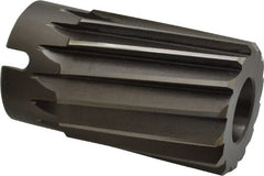 Interstate - 2" Reamer Diam, Spiral Flute Shell Reamer - USA Tool & Supply