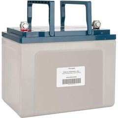 Mule - Lead-Acid, Heavy-Duty L-Type Lead Terminal, 12 Volt, 80 Amp, Lead Rechargeable Battery - 6.67" Wide x 9.68" High x 10.2" Deep - USA Tool & Supply