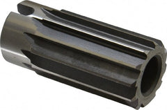 Made in USA - 1-3/8" Reamer Diam, Straight Flute Shell Reamer - USA Tool & Supply