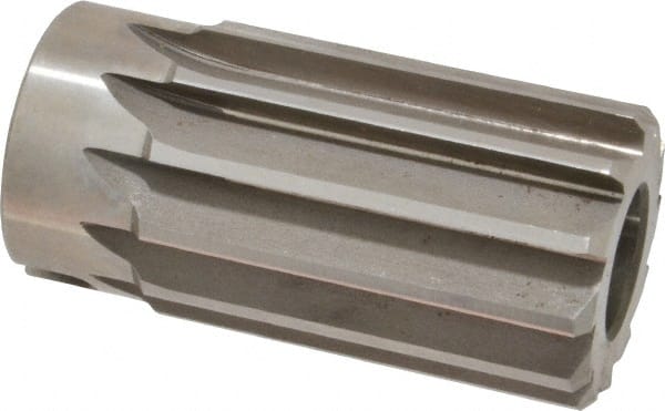 Made in USA - 1-1/2" Reamer Diam, Straight Flute Shell Reamer - USA Tool & Supply