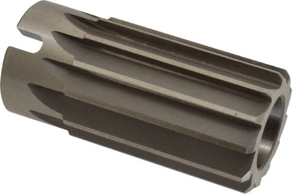 Made in USA - 1-11/16" Reamer Diam, Straight Flute Shell Reamer - USA Tool & Supply
