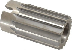 Made in USA - 2-1/16" Reamer Diam, Straight Flute Shell Reamer - USA Tool & Supply