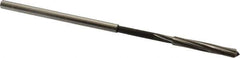 Interstate - 5/32" High Speed Steel Chucking Reamer - Spiral Flute, 0.151" Straight Shank, 1" Flute Length, 4" OAL - USA Tool & Supply