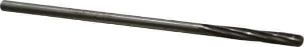 Interstate - 11/64" High Speed Steel Chucking Reamer - Spiral Flute, 0.1645" Straight Shank, 1-1/8" Flute Length, 4-1/2" OAL - USA Tool & Supply