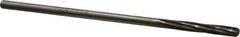 Interstate - 11/64" High Speed Steel Chucking Reamer - Spiral Flute, 0.1645" Straight Shank, 1-1/8" Flute Length, 4-1/2" OAL - USA Tool & Supply