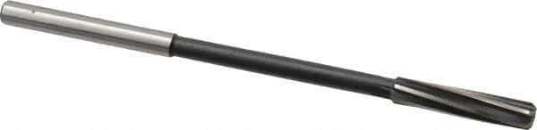 Interstate - 5/16" High Speed Steel Chucking Reamer - Spiral Flute, 0.2792" Straight Shank, 1-1/2" Flute Length, 6" OAL - USA Tool & Supply
