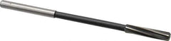 Interstate - 5/16" High Speed Steel Chucking Reamer - Spiral Flute, 0.2792" Straight Shank, 1-1/2" Flute Length, 6" OAL - USA Tool & Supply