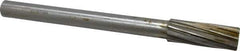 Interstate - 15/16" High Speed Steel Chucking Reamer - Spiral Flute, 3/4" Straight Shank, 2-5/8" Flute Length, 10" OAL - USA Tool & Supply