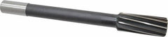 Interstate - 1-5/16" High Speed Steel Chucking Reamer - Spiral Flute, 1" Straight Shank, 3" Flute Length, 11-1/2" OAL - USA Tool & Supply