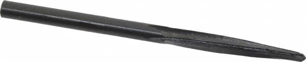 Made in USA - 1/4" Reamer Diam, 5/32" Small End Diam, 5/16" Diam Straight Shank, 2-1/2" Flute, Bridge Reamer - USA Tool & Supply