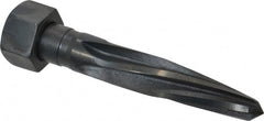 Made in USA - 1-1/16" Reamer Diam, 5/8" Small End Diam, 1-5/8" Hex Shank, 5" Flute, Car Reamer - USA Tool & Supply