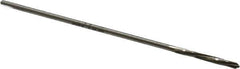 Interstate - 5/64" Cobalt 4 Flute Chucking Reamer - Spiral Flute, 0.072" Straight Shank, 3/4" Flute Length, 3" OAL - USA Tool & Supply