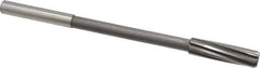 Interstate - 15/32" Cobalt 6 Flute Chucking Reamer - Spiral Flute, 0.373" Straight Shank, 1-3/4" Flute Length, 7" OAL - USA Tool & Supply