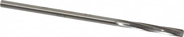 Made in USA - 3/16" High Speed Steel 6 Flute Chucking Reamer - USA Tool & Supply