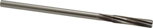 Made in USA - 5/16" High Speed Steel 6 Flute Chucking Reamer - Spiral Flute, 0.2792" Straight Shank, 1-1/2" Flute Length, 6" OAL - USA Tool & Supply