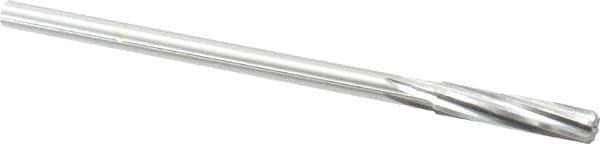 Made in USA - 21/64" High Speed Steel 6 Flute Chucking Reamer - USA Tool & Supply